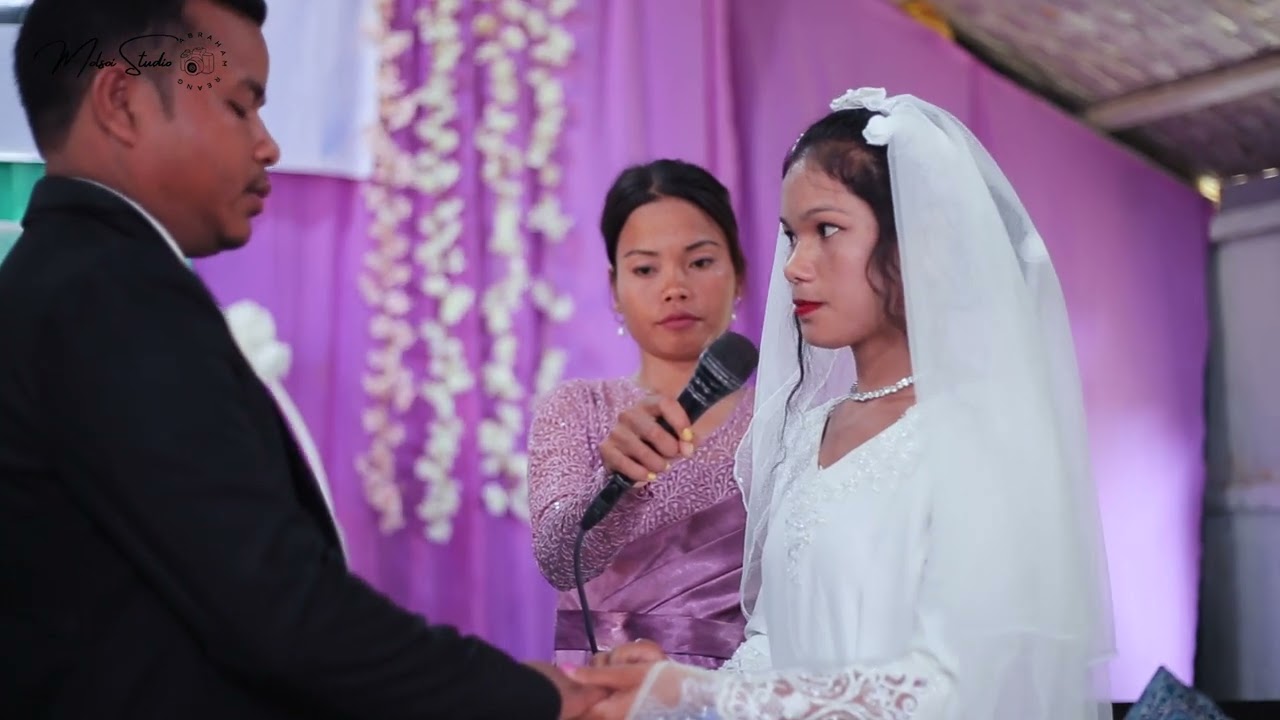 Soronjoy Weds Jiomti//Bru Christian Wedding at Tripura