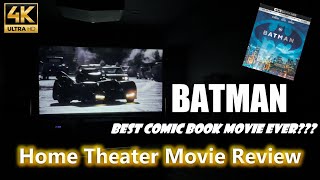 Batman (1989) 4K Bluray Review - Best Comic Book Movie Ever?