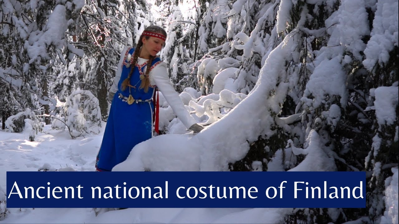 Ancient National Costume of Finland | Amazing Snowforest