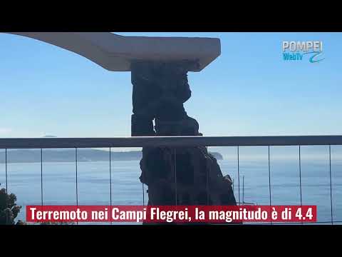 Video Terremoto nei Campi Flegrei, la magnitudo è di 4.4