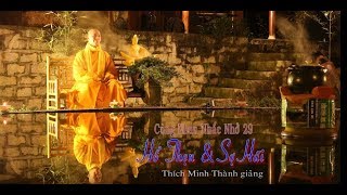 Cùng Nhau Nhắc Nhở 29 -  Hổ Thẹn Và Sợ Hãi -  ĐĐ  Thích Minh Thành
