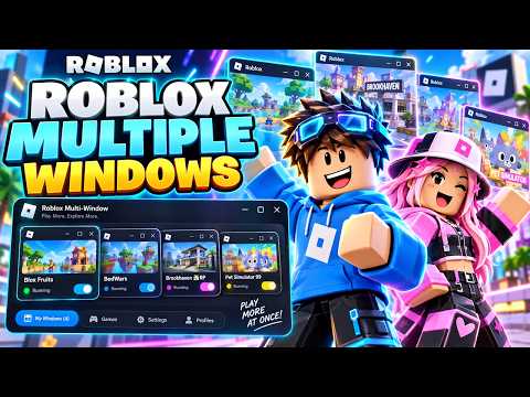 Multi Roblox 2026 - Run 2+ Accounts Same PC - Alt Manager + Multi Instance