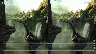 Castlevania: Lords of Shadow Gameplay Xbox 360/PS3 Frame-Rate Tests