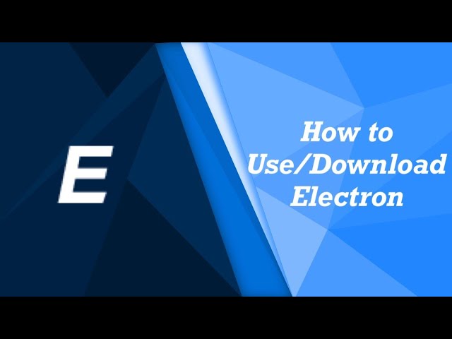 How to Use/Download Electron! (ROBLOX EXPLOIT) 