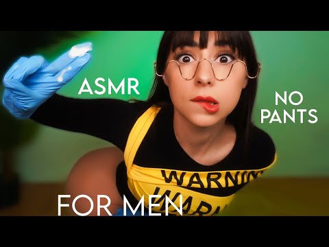 ASMR Doctor w/ No Boundaries Lower Body Exam 👀 Cranial nerve examination,  ear, eye exam