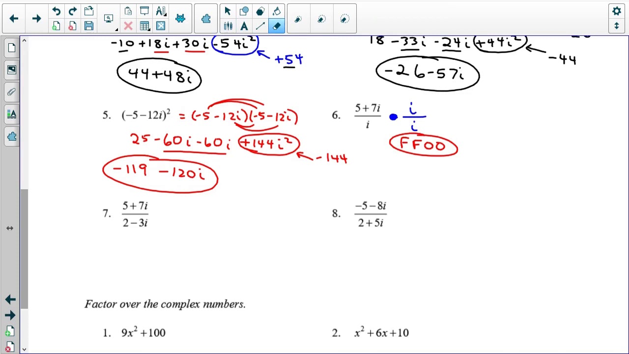 operations-with-complex-numbers-worksheet