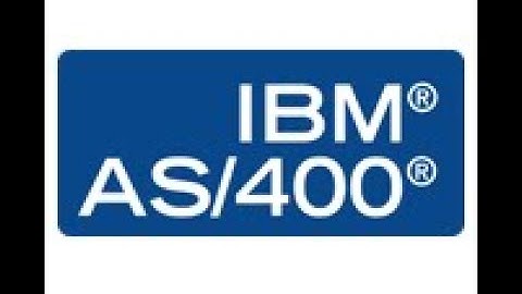 IBM AS400  Training - Topic 1