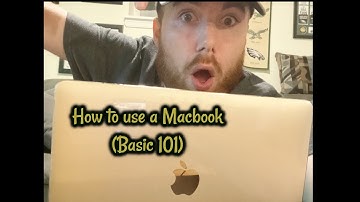 How to use a Macbook Pro for beginners 2020