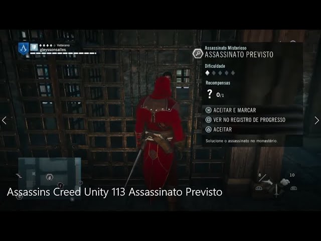 Localizando seu conteúdo adicional de Assassin's Creed: Unity no jogo