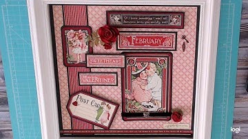 12"X 12" February Shadowbox
