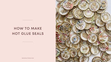 How to Make Hot Glue Seals (AKA Faux Wax Seals)