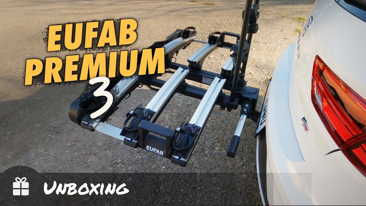 Eufab Premium 3: Unboxing unseres neuen Fahrradträgers - YouTube