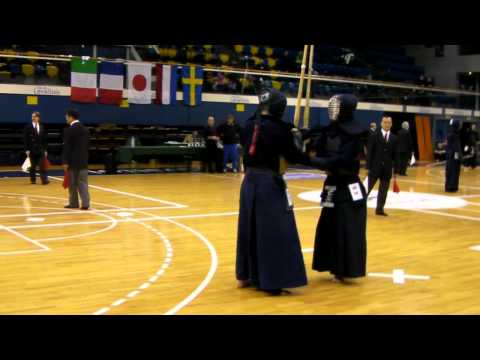 French Kendo Open 2011   Individual  Gressien [FRA]  vs Borghese [ITA]