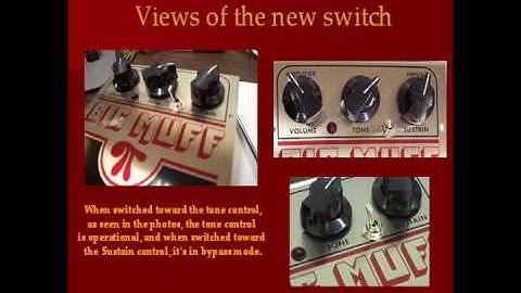 NYC Big Muff Tone Pot Bypass MOD