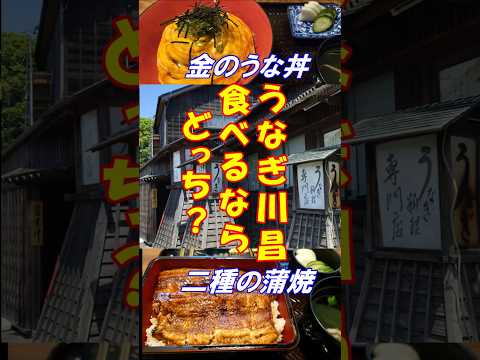 【うなぎ川昌 食べるならどっち？】#うなぎ料理 #うなぎ食べくらべ #土用の丑の日