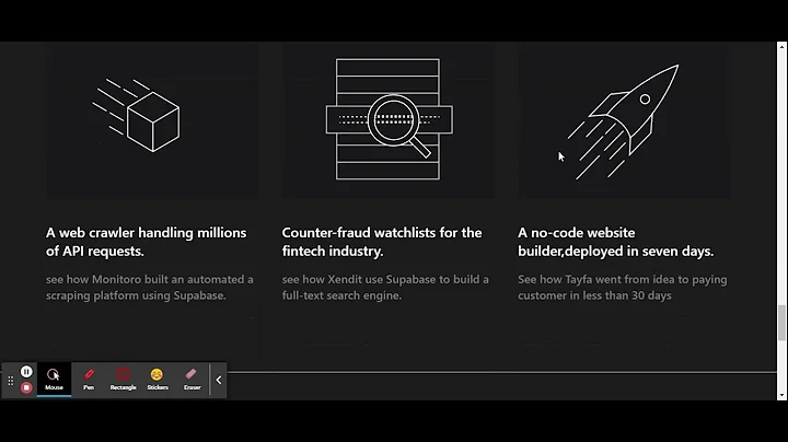 SupaBase Clone Responsive Site Created By Zain Sub...