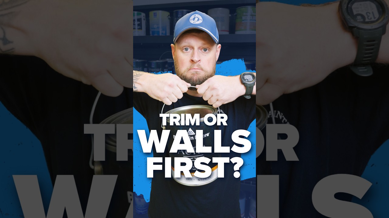 Do You Paint Trim or Walls First?, watch the video