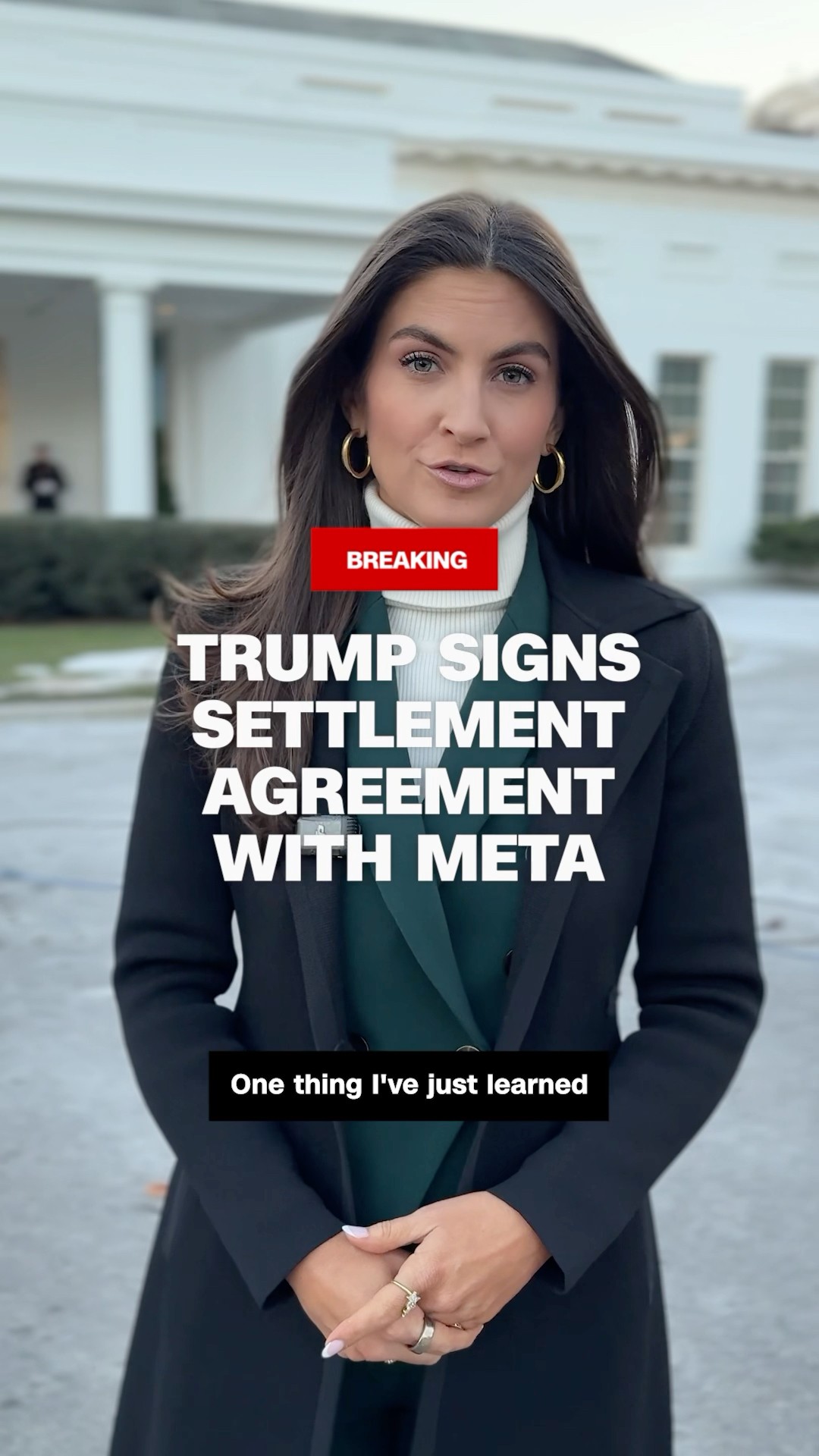 Trump signs settlement agreement with Meta
