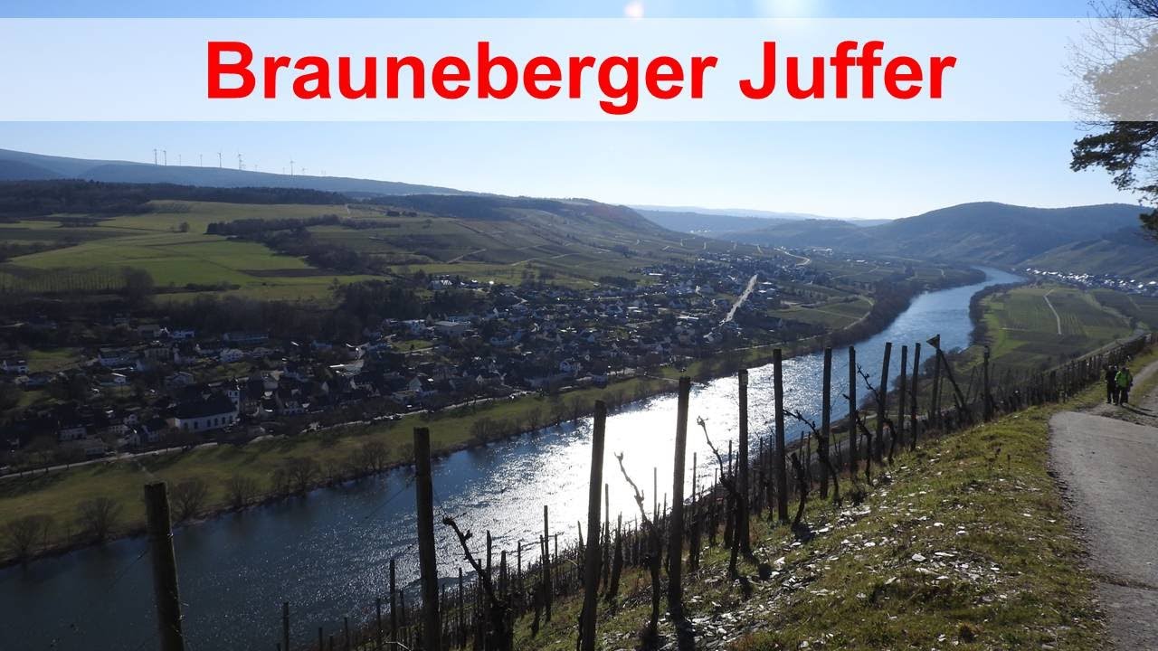 Die Mosel: Wanderung durch die Weinberge der Brauneberger Juffer