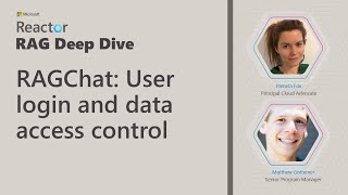 RAGChat: User login and data access control