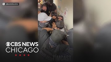 Video shows moment before ICE agent body slams woman in New York City