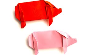 How To Make A Paper Pig - Origami Pig