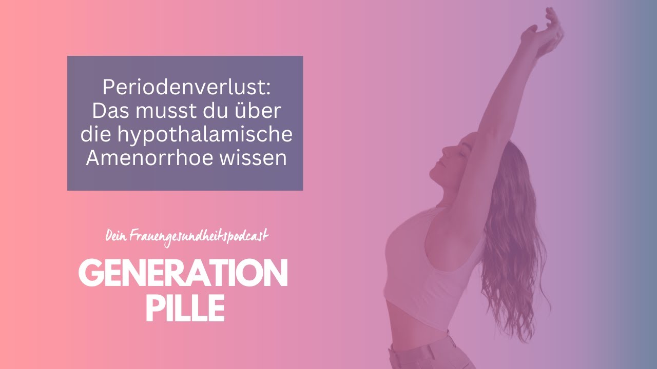 Perioden Verlust: Das musst du über die hypothalmaische Amenorrhoe wissen