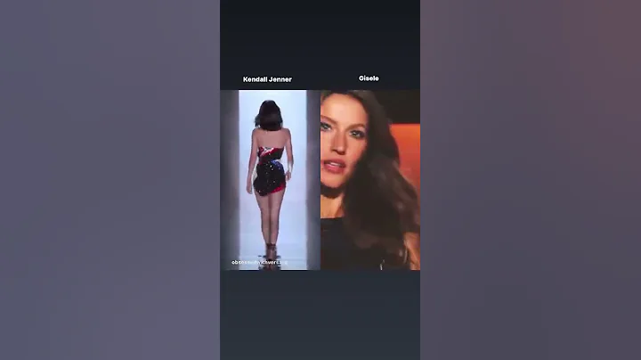 Model walk 😍 kendall vs Gisele ❤️ - 天天要闻