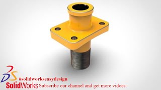 Solidworks Tutorial # 73 SolidWorks Basic Part Modeling Design BY SOLIDWORKS_EASY_DESIGN.