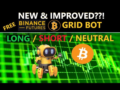 NEW How To Setup FREE Binance Exchange Futures Bitcoin NEUTRAL / Crypto Trading Grid Bot Strategy