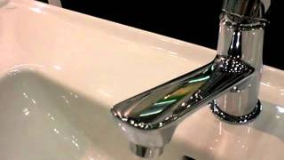 三栄水栓「COULE」洗面水栓K4712NJV動画