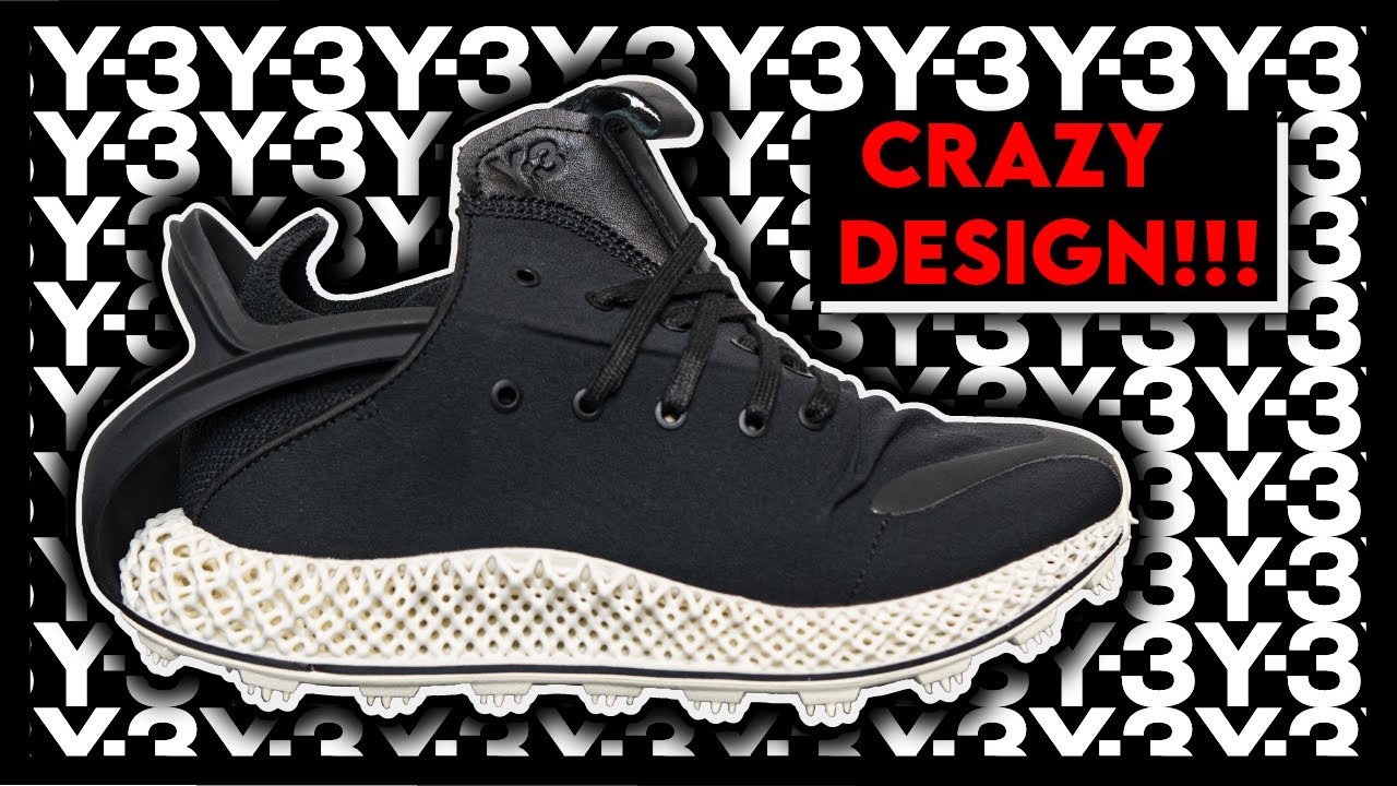 Adidas Y-3 RUNNER 4D EXO (Amazing Design) Styling And