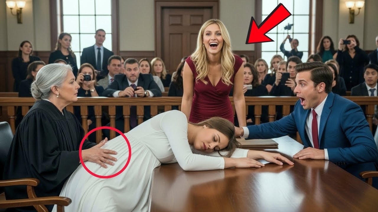 Pregnant Wife Passes Out in Court — Mistress laugh Till the Judge Show the Hidden Recording, Sho