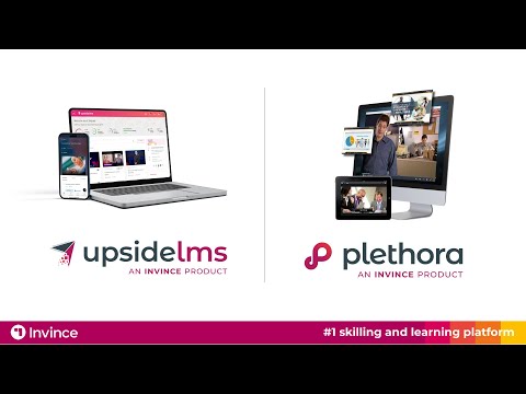 Revamp Learning with UpsideLMS & Plethora | Digital Learning Solutions by Invince - video from UpsideLMS