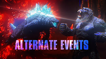 GODZILLA VS KONG ALTERNATE EVENTS. Godzilla Stop Motion Animation.