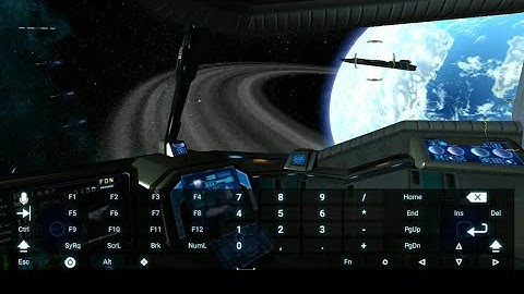 How to look around/pan cockpit view in Evochron Mobile|Activate keyboard while playing games Android