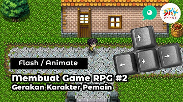 [Flash AS3/Animate] Membuat Game RPG #2 - Gerakan Karakter