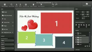 Align, Distribute, and Reorder in dslrBooth for Windows Template Editor