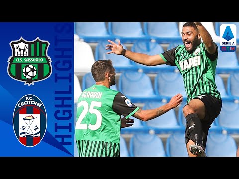 Sassuolo 4-1 Crotone | Berardi inventa, Caputo colpisce! Sassuolo a +7! | Serie A TIM