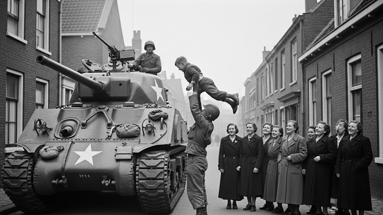 „Wstrzymać ogień!” — Ale to „nieposłuszeństwo” dowódcy czołgu ocaliło całą wioskę.