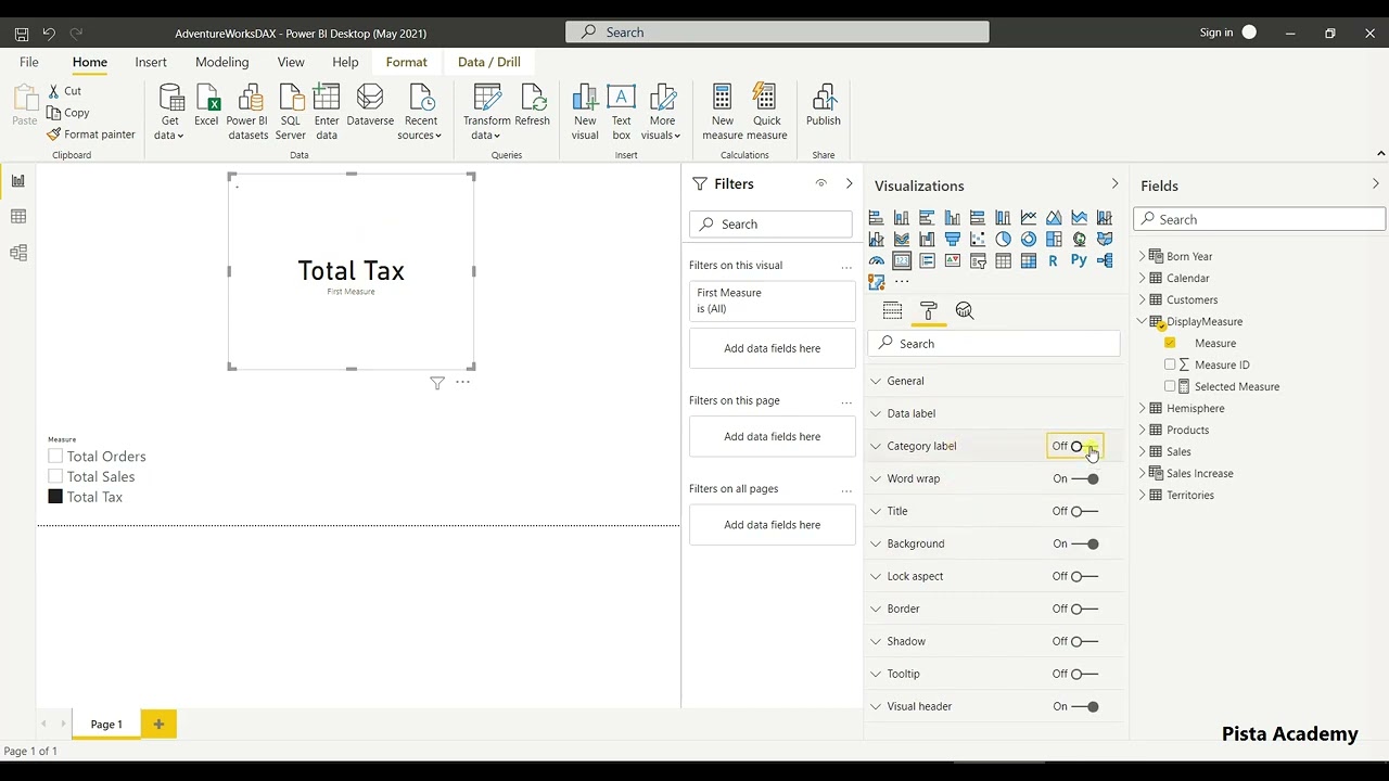 آموزش نرم افزار Power Bi - جلسه هفتاد و یک