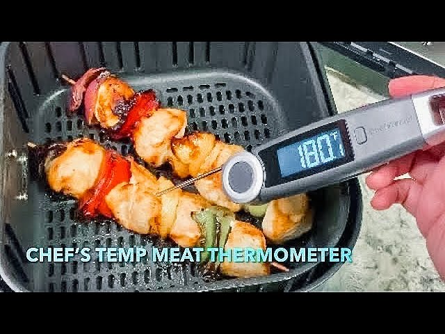 Air Fryer Must have gadget  Meat Thermometer From Chefs Temp  #productreview #airfryer 