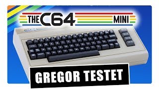 Gregor testet The C64-Mini mit Technik, Spielen & Roms (Review / Test)
