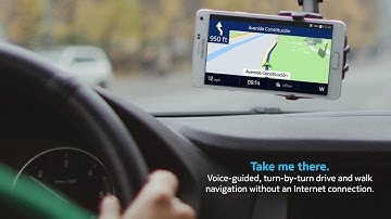 Voice Control for HERE WeGo navigation - with Gesture Mode - Demo video
