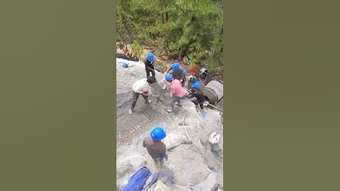 Copper ore mining process