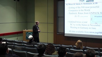 RDI2 Distinguished Seminar with Dr. Jack Dongarra (Full Event)