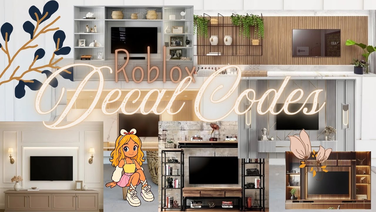 Working Decal Code Big Decal Codes / #roblox #workatapizzaplace - YouTube