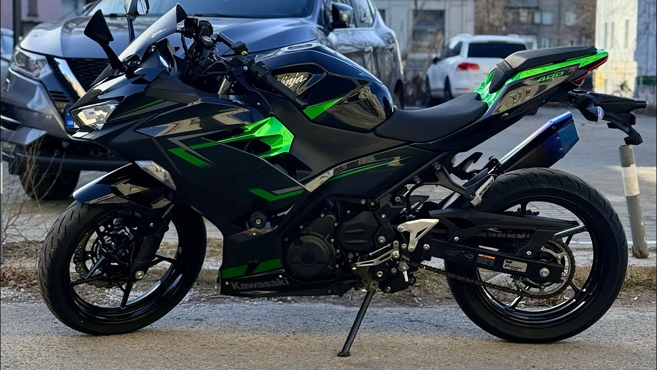 Kawasaki Ninja 400 // 13084 км - YouTube