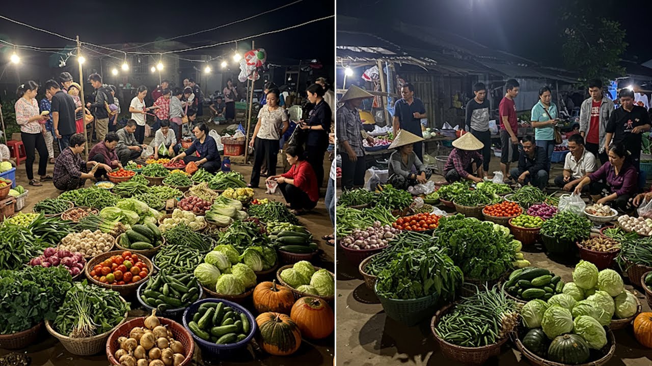 Exploring the Huge Vegetable Market That Sells Hundreds of Tons Each ...