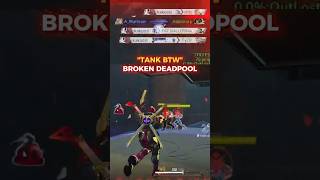 Tank Deadpool Is Broken (Too Much Damage) 😱 #marvelrivals #necros #jay3 #flats #bogur #timthetatman